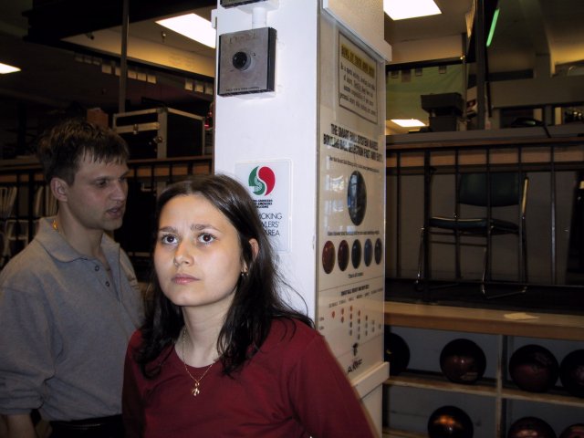 Thursday night's bowling session (05/28/2001)
(Click on the picture for the full-size version)