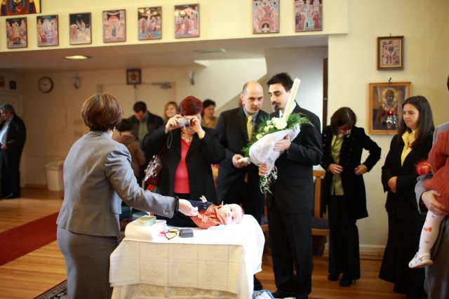 Christening Cosmin
(Click on the picture for the full-size version)
