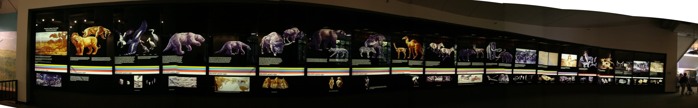 La Brea Tar Pits
(Click on the picture for the full-size version)