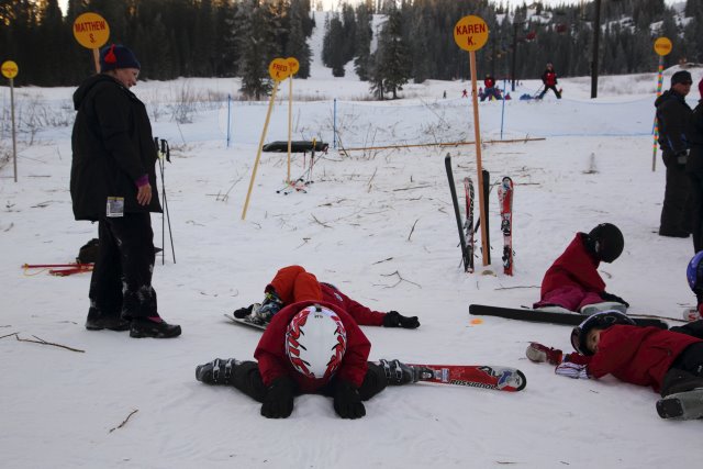 Again on skis
(Click on the picture for the full-size version)