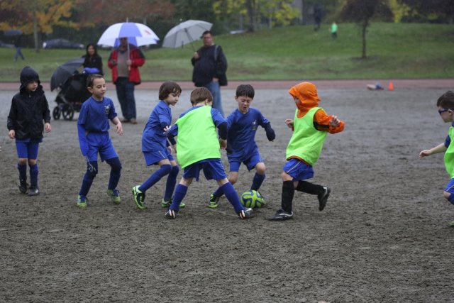 We play soccer, shine or rain.... 10/18
(Click on the picture for the full-size version)