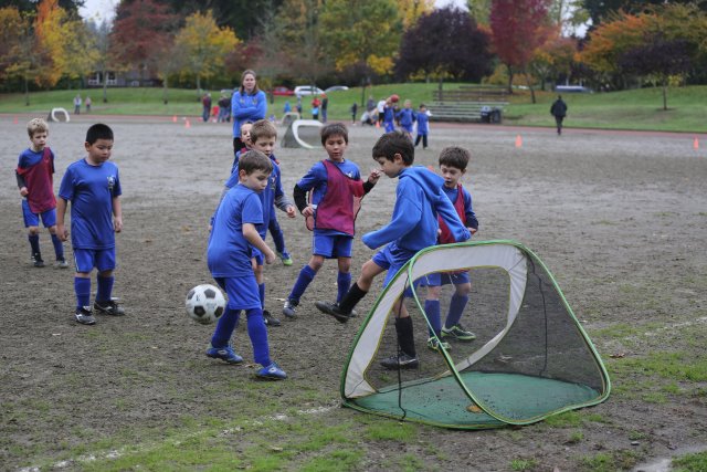 Last soccer day, 11/1 
(Click on the picture for the full-size version)