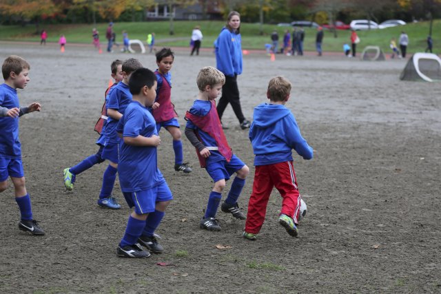 Last soccer day, 11/1 
(Click on the picture for the full-size version)