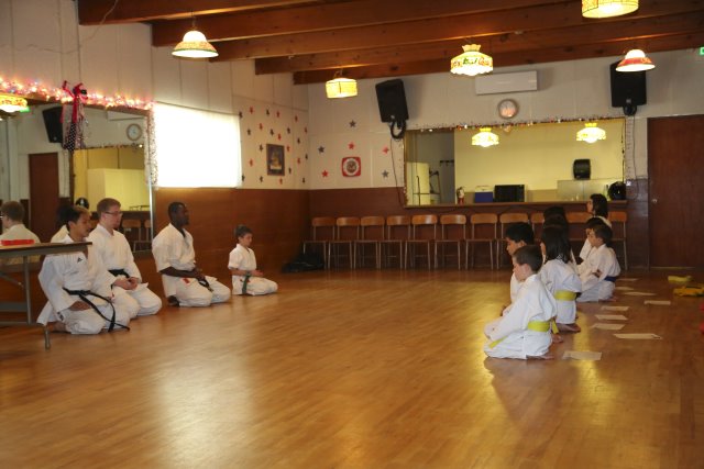 7th Kyu karate promotion
(Click on the picture for the full-size version)